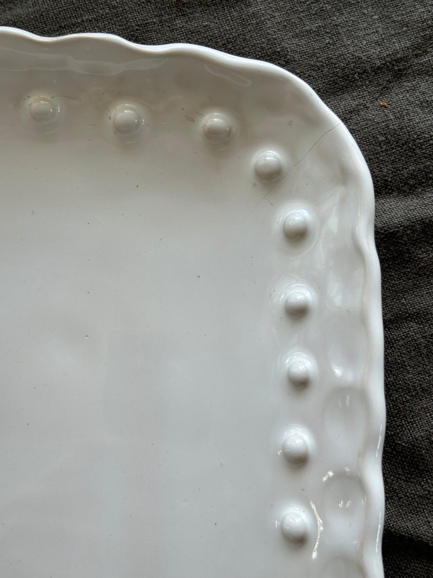 Beaded Platter