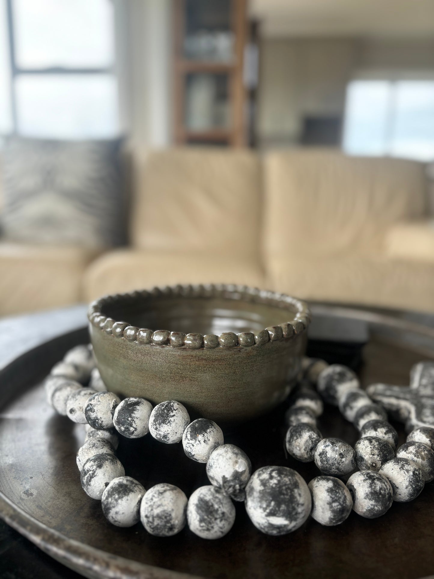Beaded Bowl
