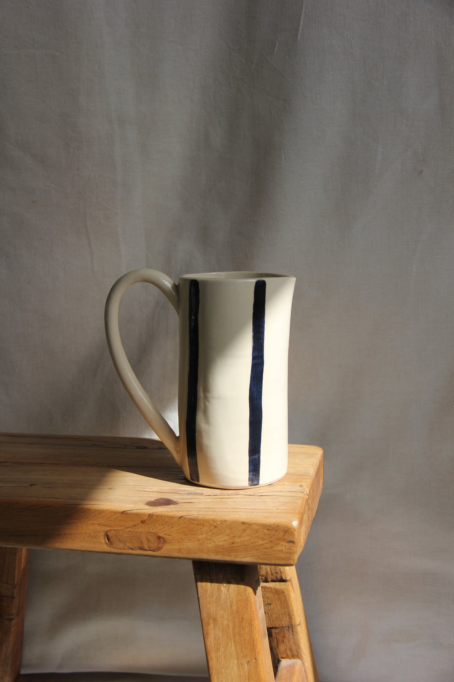 Striped Jug
