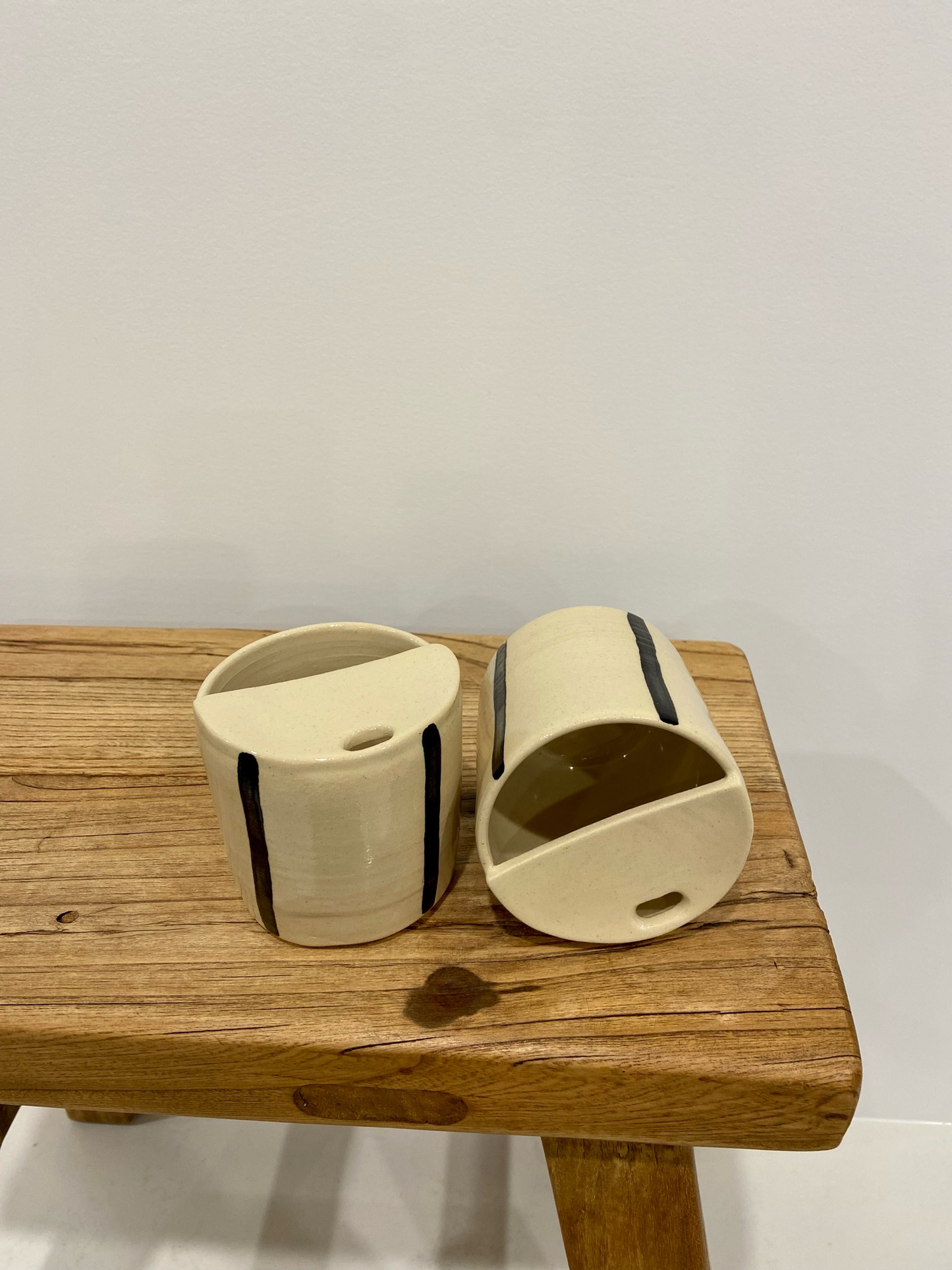 Striped Takeaway Cup