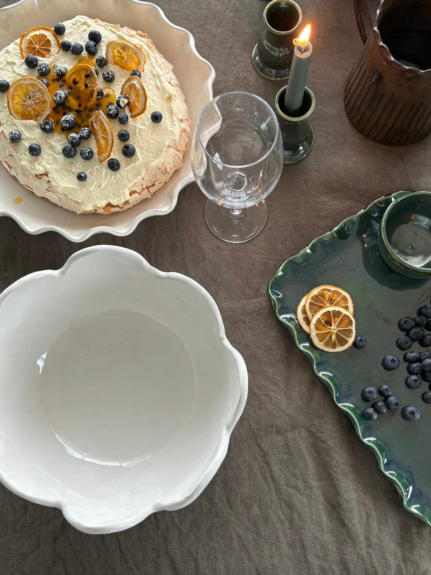 Scalloped Salad Bowl