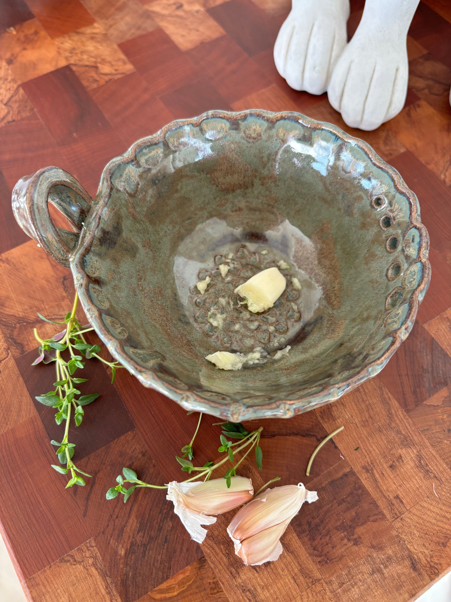Garlic Grater & Herb Stripper