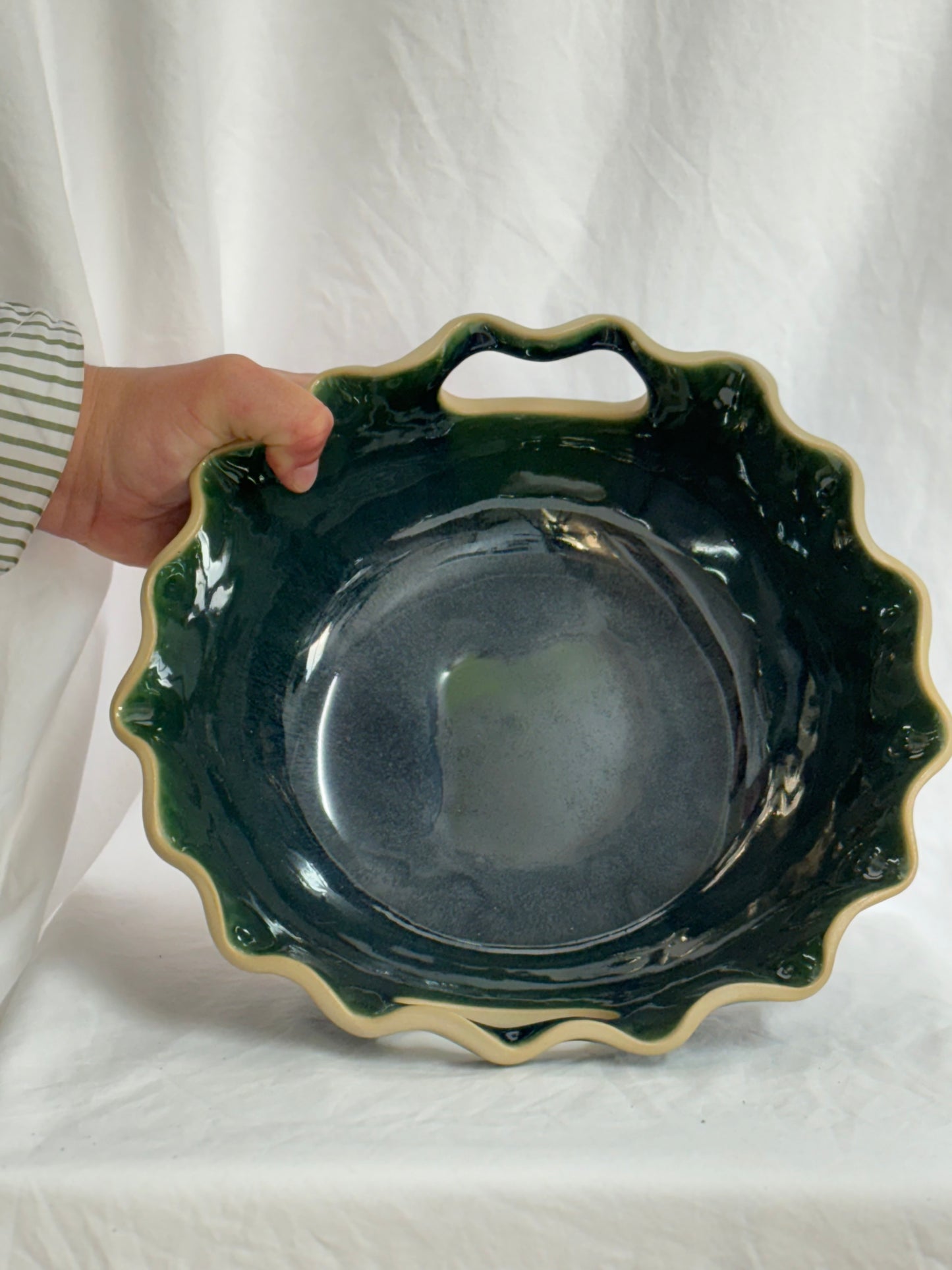 Deep Handled Bowl