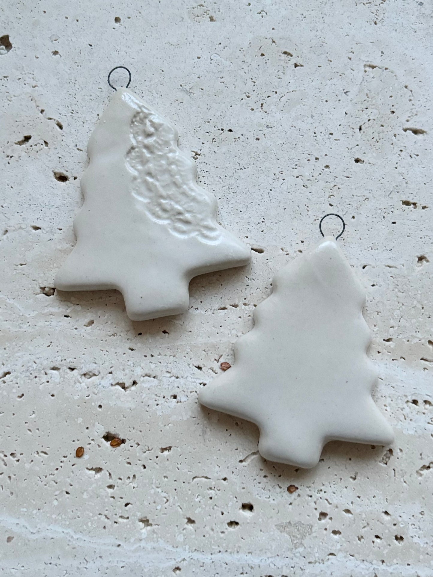 Matte White Trees