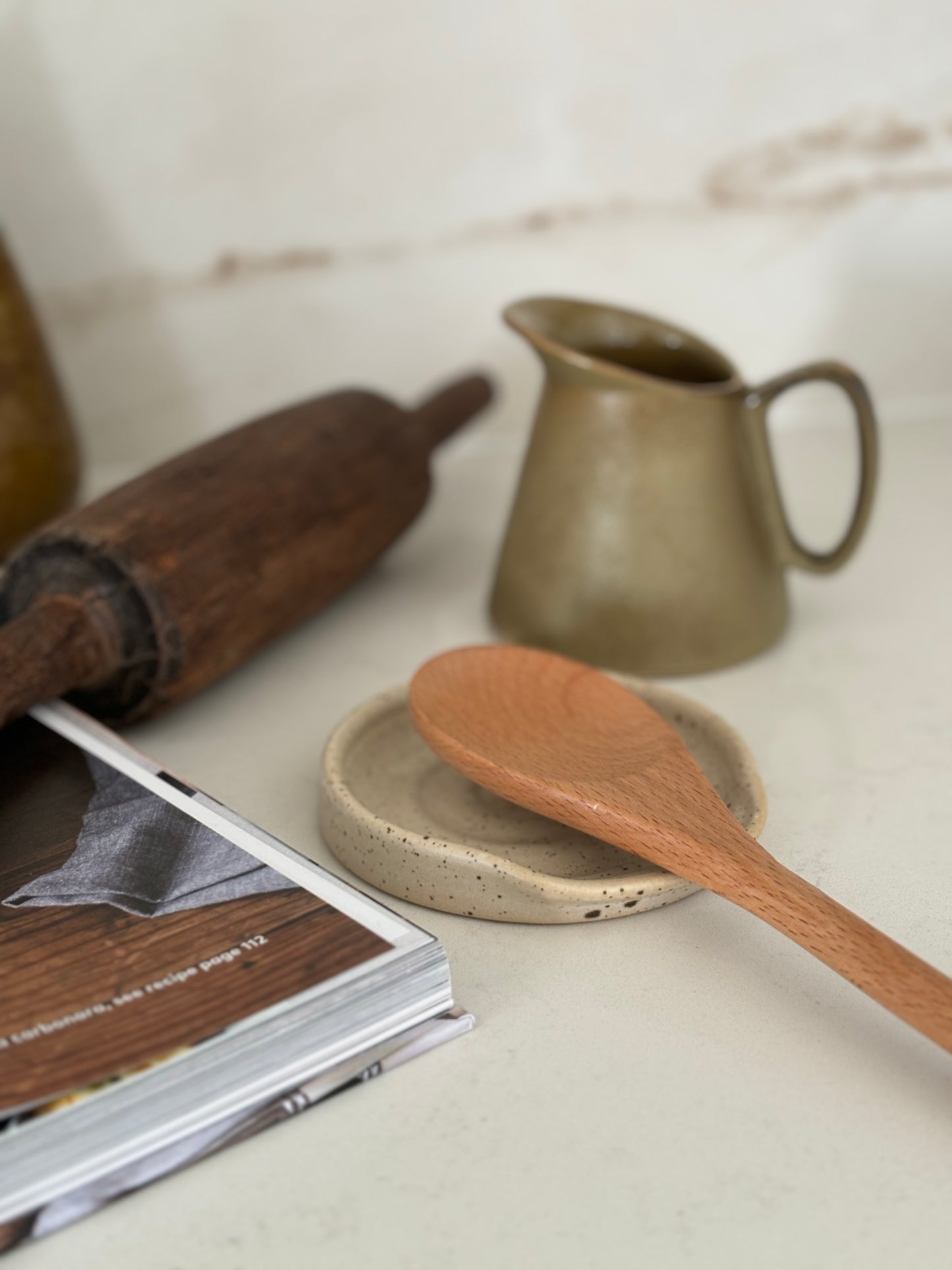 Speckled Spoon Rest